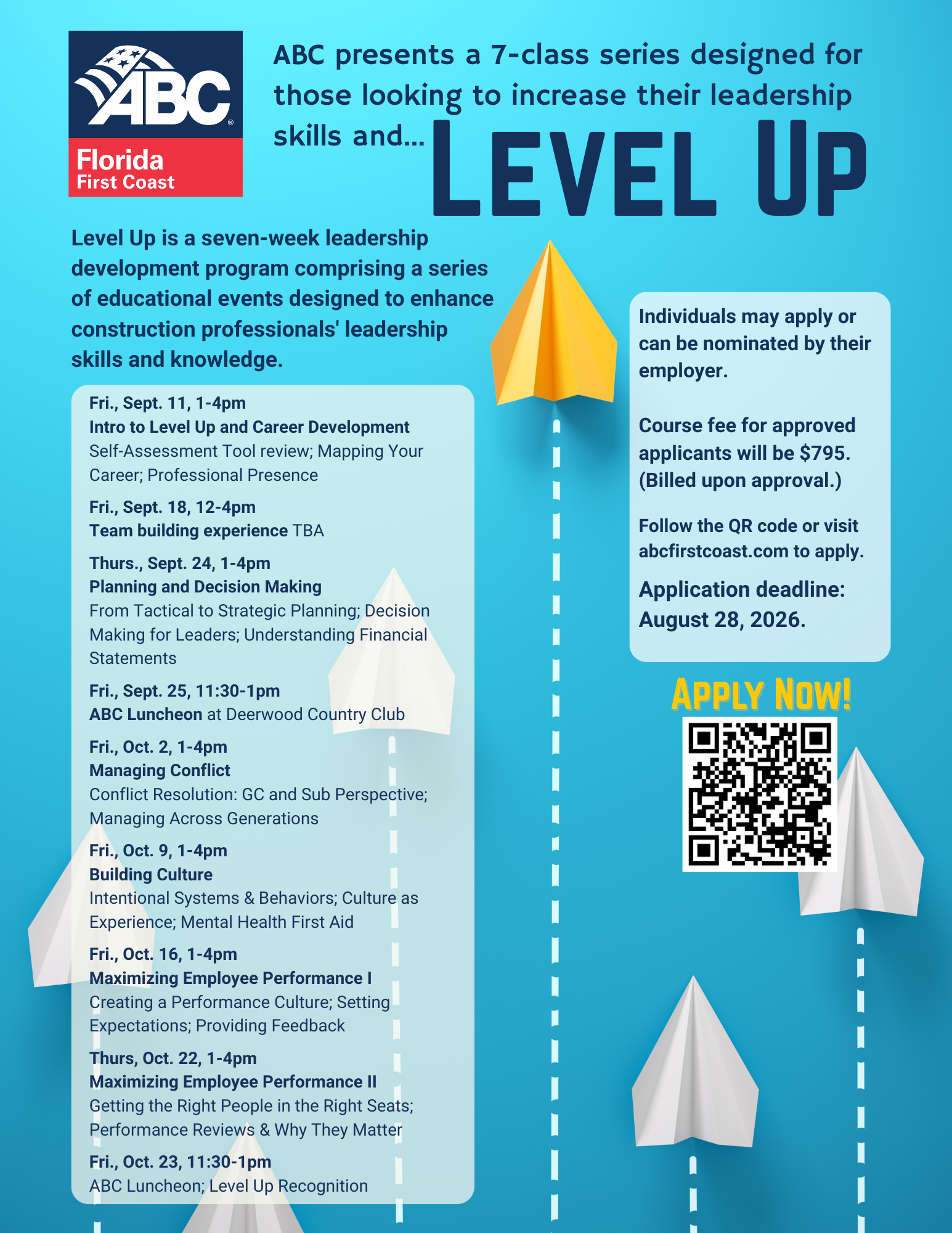 Level Up Flyer Draft